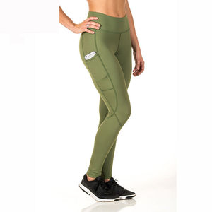 Wholesale Sexy High Waisted Workout <b>Legging</b> <b>With</b> <b>Pockets</b> For Women Supplex Yoga Pants - Product Image 5