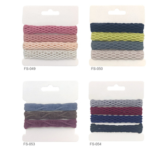 Atacado Colorido Cabelo Elástico Acessórios Elástico Do Cabelo Impressão Forte Para As Mulheres Hot Sale Alta Borracha Elástica - Product Image 5