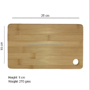 Planche à découper rectangulaire en résine et bois RF Crafts, planche à fromage en bambou/noyer pour la cuisine, motif rond, planche à découper - Product Image 4