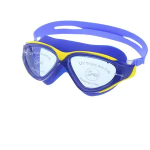 Новое поступление завода Гуанчжоу по оптовой цене Широкое Видение большой кадр Анти-туман сиамские беруши плавать очки