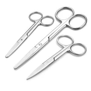 กรรไกรผ่าตัดแบบตรงและโค้งกรรไกร5.5 "ปรับแต่งได้ครึ่งทองเครื่องมือทางการแพทย์ศัลยกรรมกระดูก - Product Image 4