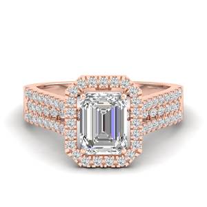 Anillo de Compromiso de Plata de Ley 925 con Corte Esmeralda y Moissanita de 2.3 Quilates, Precio de Fábrica REYES, Joyería Fina para Mujer - Product Image 1