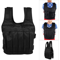 Gilet lesté d'entraînement de boxe en tissu Oxford écologique, ajustable, personnalisable avec logo, entièrement lesté, vente en gros