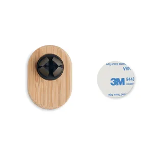 ELLAGAN Supporto Magnetico Personalizzato per Telefono in Bambù e Legno, Gadget Artigianale - Product Image 5