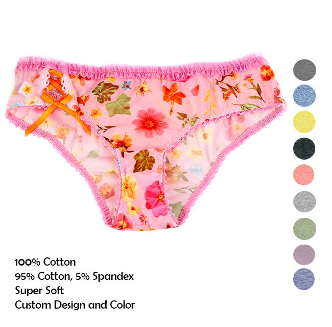 Womens Sexy Underwear Cheap Personalized Wholesale Price Best Women's 6 Pack Cotton Brief Panties Women Clothing Wholesale Bd