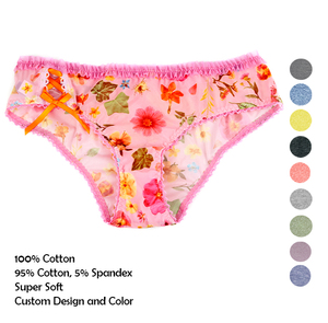 Sous-vêtements sexy pour femmes pas cher personnalisé prix de gros meilleur pack de 6 culottes en coton pour femmes vêtements pour femmes en gros bd - Product Image 3