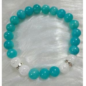 Resin Beads with <b>Charm</b> Bracelet Trendy Handmade Gift for Her - Product Image 5