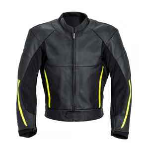 Vestes de moto personnalisées OEM pour hommes Vêtements d'extérieur de motard en cuir véritable conçus pour la conduite et le confort - Product Image 5