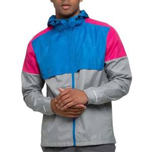 Chaquetas Impermeables para Hombre en Color de Contraste, con Logotipo Personalizado Bordado, Diseño de Estilo Urbano, Revestimiento de Lona - Product Image 1