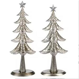 Árbol de Navidad Metálico con Estrella para Decoración del Hogar, Árbol de Navidad de Mesa para Decoración del Hogar - Product Image 5