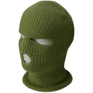 Skimask Men Warm Wool Balaclavas Embroidery Winter Hats Knitted 3 Holes <b>Ski</b> 100% polyester balaclavas DDP Shipping - Product Image 6