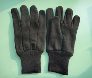 ถุงมือทำงานหนังแพะผสมผ้าฝ้ายอินเตอร์ล็อค ระบายอากาศได้ดี ถุงมือขับรถหนัง ให้ความสบายและปกป้องมือ - Product Image 3