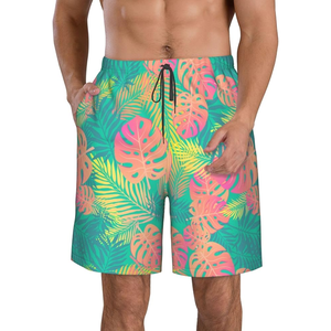 Bajo MOQ transpirable sublimación logotipo personalizado secado rápido deporte playa pantalones cortos forro de malla verano traje de baño pantalones cortos - Product Image 3