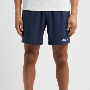 Pantalones cortos ligeros de secado rápido para hombre, novedad, ropa deportiva de lona con patrón sólido para gimnasio, entrenamiento, correr, estilo informal - Product Image 1