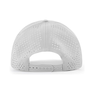 Casquette de golf perforée, légèrement incurvée, imperméable, logo imprimé, snapback, OEM ODM, structurée, 5 panneaux, laser, casquettes de sport pour la course à pied - Product Image 4