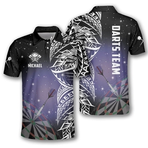 Custom Dart Sublimation Jersey with <b>Moisture</b> <b>Wicking</b> Breathable Fabric for Team Competition Tournament and Club Sportswear - Product Image 4