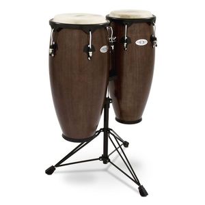 Ensemble de congas professionnels en plastique avec composants en aluminium et en acier, disponible en stock - Product Image 2