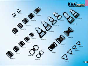 ยกทรงพลาสติกปรับได้หัวเข็มขัดอุปกรณ์เสริมเสื้อผ้า - Product Image 4