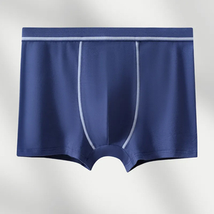 Calzoncillos Cómodos para Hombre con Logotipo Personalizado a Rayas, Al Por Mayor OEM, Nueva Moda, Algodón Premium Transpirable, Fabricante Líder de Ropa Interior Masculina - Product Image 3