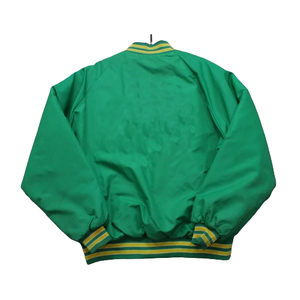 Vente en Gros 2025 Hommes Oversize Personnalisé Satin Varsity Brodé Col Rabattu Femme Veste - Product Image 2