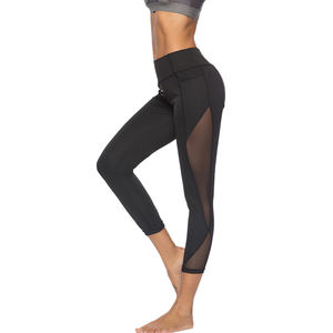 Gran oferta, mallas de gimnasia elásticas de cintura alta para mujer, pantalones de Fitness con estampado de rayas a la moda para mujer - Product Image 5