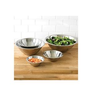 Bol de service durable en acier inoxydable avec une construction solide, parfait pour les cuisines ménagères quotidiennes, les cafés, les hôtels et les restaurants. - Product Image 1