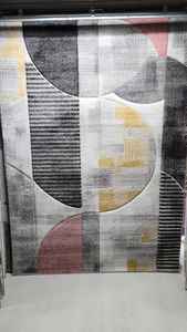 Adiva Turkish Carpet Gaziantep Modern Woven Floral Polypropylene <b>Cushioned</b> High <b>Pile</b> Home Living Room Area Rug - Product Image 2