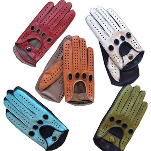 Gants de conduite d'hiver personnalisés en cuir de chèvre chaud et confortable gants de conduite de haute qualité respirant vente en gros - Product Image 1