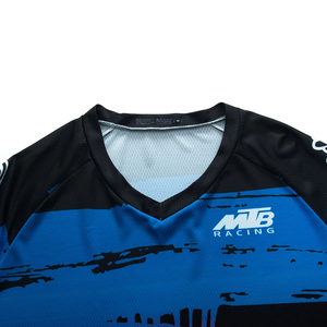 Vêtements de sport respirants coupe-vent grande taille à séchage rapide imprimés Motocross Racing Jersey Adultes VTT Moto course automobile - Product Image 6