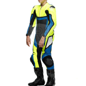 Costumes de moto les plus vendus nouveau Design de haute qualité en cuir véritable imperméable coupe-vent toutes saisons ROMEO INDUSTRY marque basse - Product Image 4