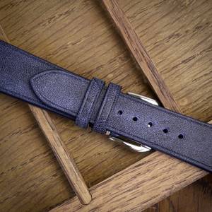 Bracelet de montre en cuir de haute qualité personnalisé en gros Bracelets de montre en cuir véritable Bracelet de montre en cuir de couleur marron - Product Image 3