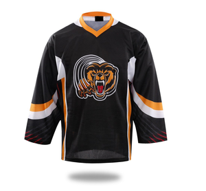 OEM Service Ice Hockey Jersey Set Customizable Style - Product Image 4