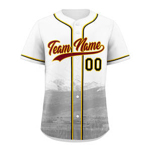 Venta al por mayor de camisetas de béisbol de estilo casual colorido personalizado gran oferta de ropa deportiva con técnica de sublimación - Product Image 3