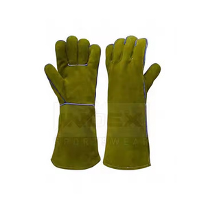 2025 Ropa de trabajo de seguridad Guantes de soldadura industriales de alta resistencia Guantes de soldadura de altos fabricantes - Product Image 1
