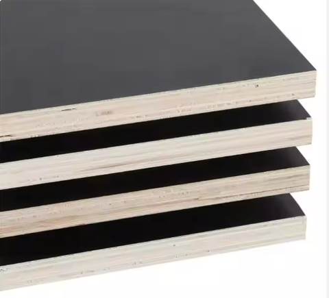 Excellent Waterproof Melamine Phenolic Glue E1 Pine Core Film Faced Plywood Reusable Over 10 Times For Construction A2