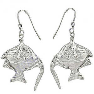 Boucles d'oreilles pendantes en argent 925 pour femmes - Déclaration de style - Product Image 3