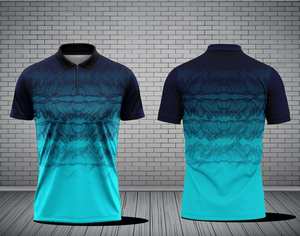 Chemises de cricket de qualité personnalisées Nouveau design Chemise de cricket Chemise en matériau personnalisé Conception de logo personnalisé - Product Image 3