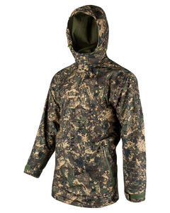 Veste de pluie tactique longue pour homme, camouflage numérique, capuche, camouflage forestier, imperméable, performance, randonnée, parka - Product Image 6