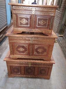 Cajones tallados a mano de madera maciza con diseño contemporáneo de trabajo incrustado para decoración del hogar para sala de estar y baño - Product Image 6