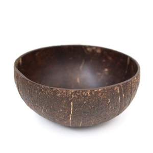 Best Seller Set Handmade Decorative Eggshell Coconut <b>Bowl</b> High Quality Lacquered Natural Organic <b>Cereal</b> Shells Spoon - Product Image 4