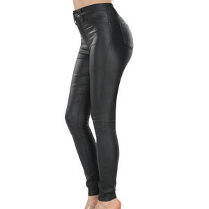 Pantalon en cuir pour femmes de conception classique personnalisée pantalon en cuir de qualité supérieure fabriqué à bas prix - Product Image 6