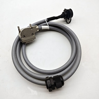 Cable de Interfaz de Señal de Datos Serial DB9 Personalizado, Macho RS232 a Conector Rectangular Industrial Moldeado y Blindado