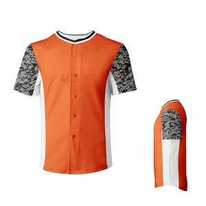 Camiseta de Béisbol Corta de Secado Rápido y Transpirable, Últimos Diseños, Cómoda, de Color Sólido, Material Duradero, Personalizable, Unisex para Adultos - Product Image 3