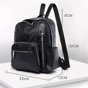 New Arrival Premium Quality Leather <b>Backpack</b> Casual Wear Comfortable Leather <b>Backpack</b> For Adult - Product Image 2