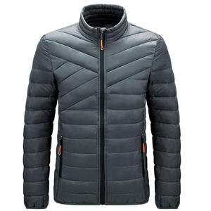 Veste d'hiver légère en duvet pour homme, chaude, imperméable, à fermeture éclair - Product Image 6