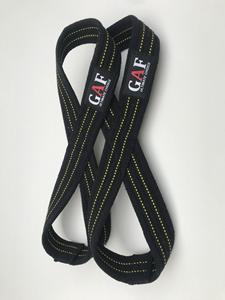 GAF recién llegado neopreno acolchado levantamiento de pesas Power correas algodón figura 8 EQUIPO DE Fitness con logotipo personalizable - Product Image 4
