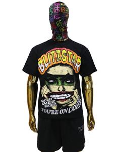 Nuevas llegadas Hombres Hell Camiseta de algodón Camiseta personalizada Nfc Scan Impresión de gran tamaño Camiseta de manga corta Hip Hop - Product Image 1