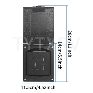 Boîte de prise de courant étanche, Caraven 86, haute qualité, pièces de Modification, Type de prise USB RV - Product Image 6