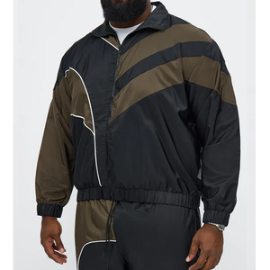 Men's <b>Waterproof</b> Windbreaker <b>Tracksuit</b> Outdoor Jacket Set Lightweight Breathable Windproof Running Sportswear OEM Manufacturer - Product Image 5