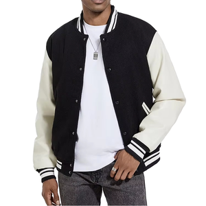 Mode haute qualité hommes personnalisé collège Baseball homme veste Durable moderne élégant université à la mode veste dans une nouvelle arrivée - Product Image 4